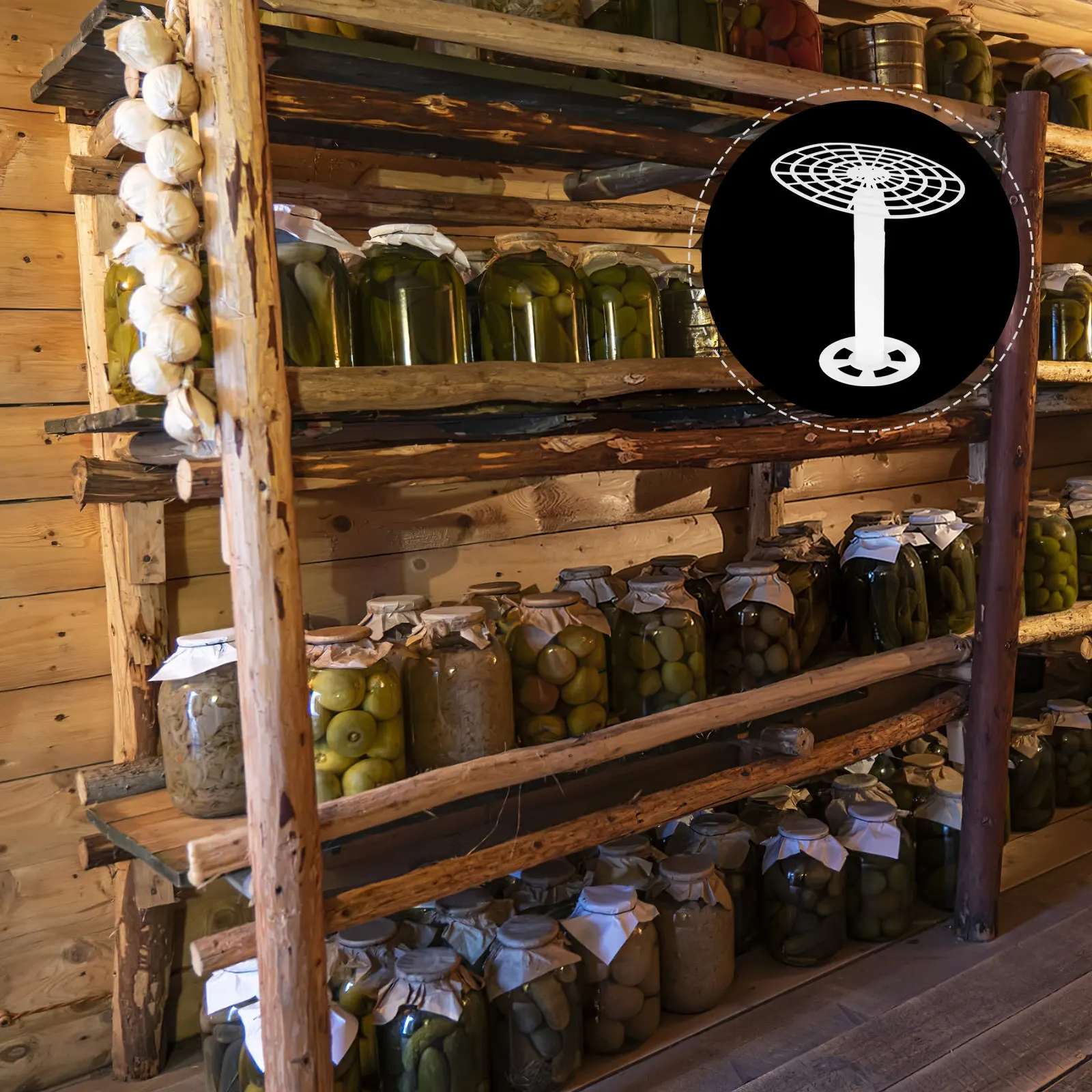 

Набор из 2 пластиковых пресс-приспособлений для ферментации солений, утяжелители для банок Мейсона с широким горлом, для начинающих, кухонные принадлежности для ферментации