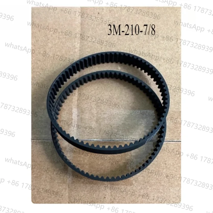 Correa de transmisión de repuesto para X8/X9/G4/WD40/FC9, 3M-210-7/8, correa de goma de alta elasticidad para cepillo limpiador de pisos Eureka