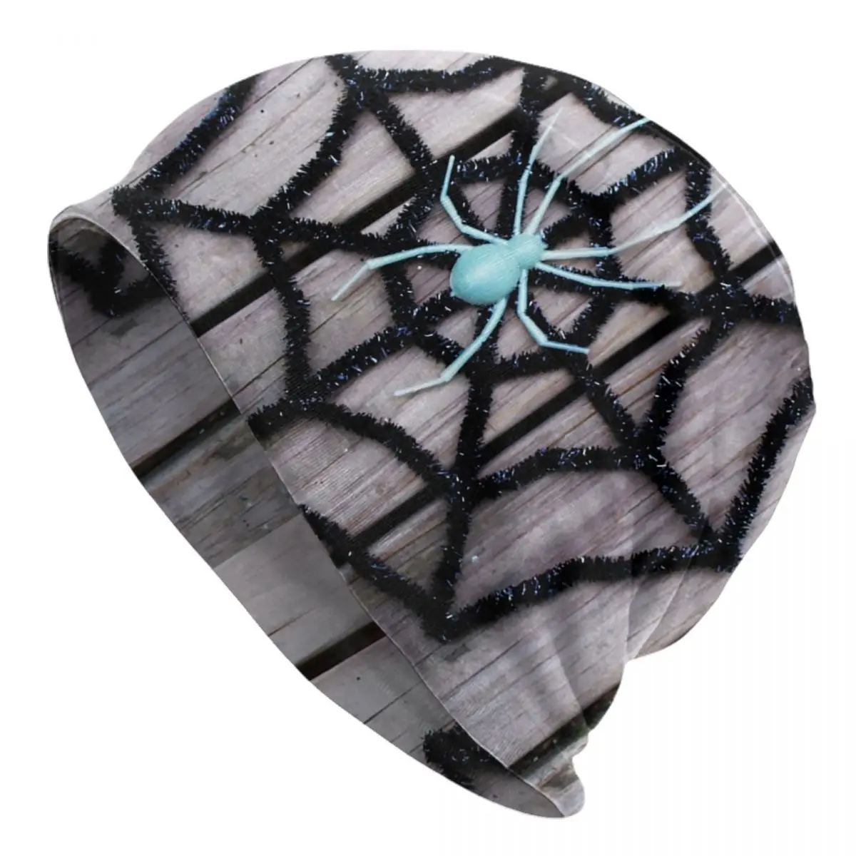 Spider Web Bonnet Hats Hip Hop Knitting Hat For Men Women Warm Winter Skullies Beanies Caps