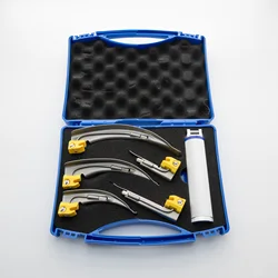 Medical Anesthesia Laryngoscope with LED Light, Portable and Durable for Intubation and Airway Management