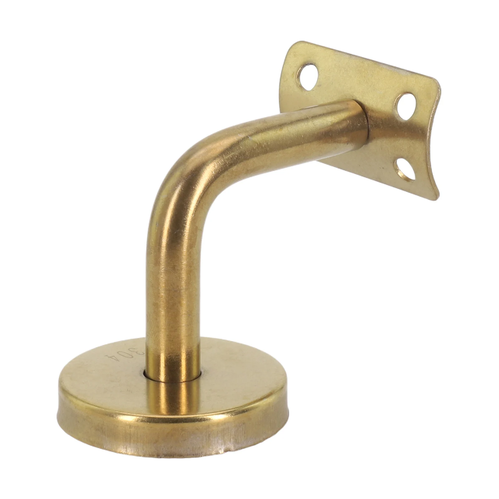 1 Pc Gold Handrail Bannister Support Stair Rail Bracket Balustrade Wall Support Hand Rail Staircase Handrail Fixing Accessories