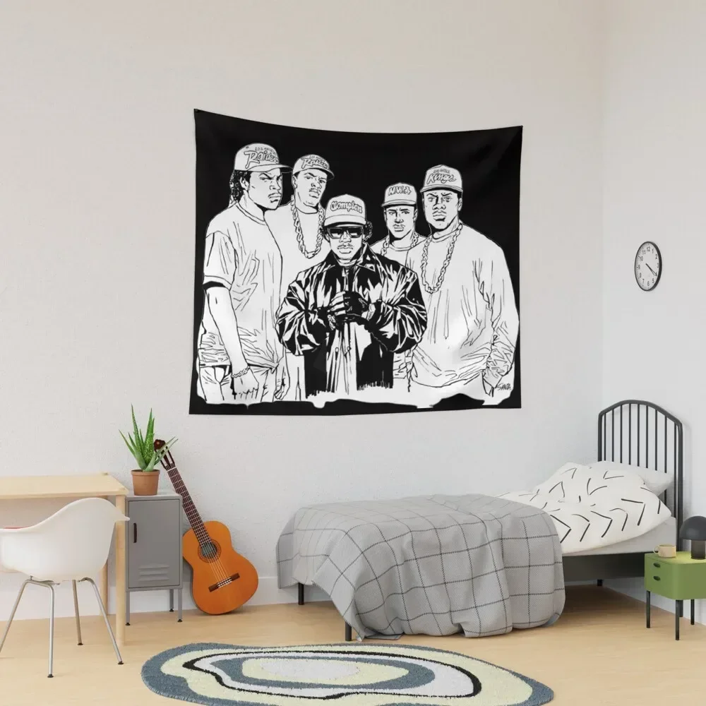 NWA Family Tapestry Hanging Wall Outdoor Decor Wall Art Home Decoration Accessories Tapestry