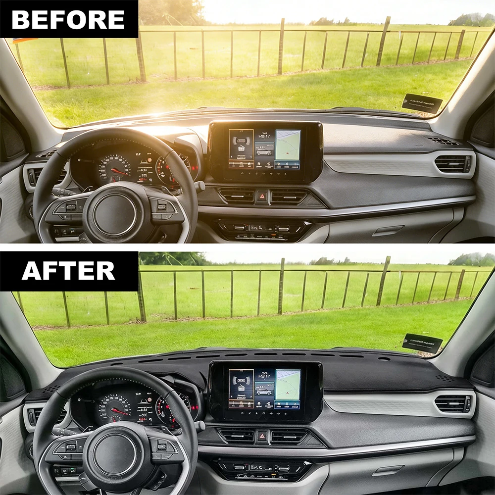 Für Suzuki Swift 2024-2026 Armaturenbrett-Abdeckung Sonnenschutz Blendschutz UV-Schutz-Pad Auto-Innenausstattung Zubehör – Detail 4