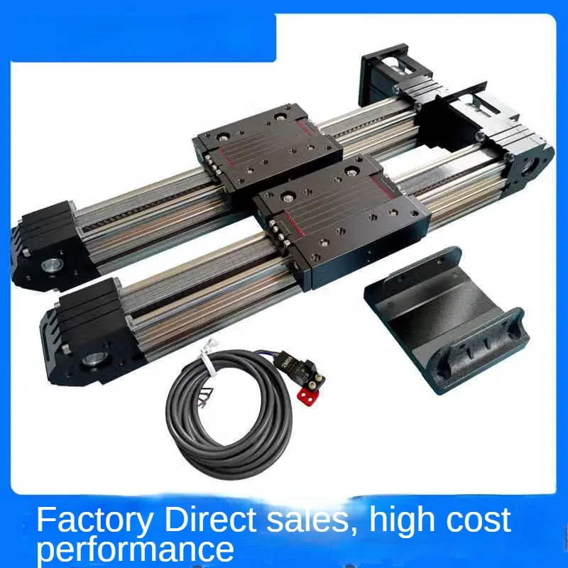 High-Speed Synchronous Belt Slide Rail 40/45/50/60 Electric Cross Slide Linear Xyz Linear Belt Module