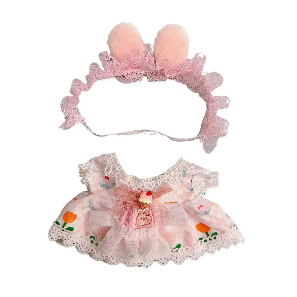 New 20cm Cotton Suspender Pants Suspender Pants Doll Clothes Doll Miniature Dress Suit Clothing Set Girl Accessories