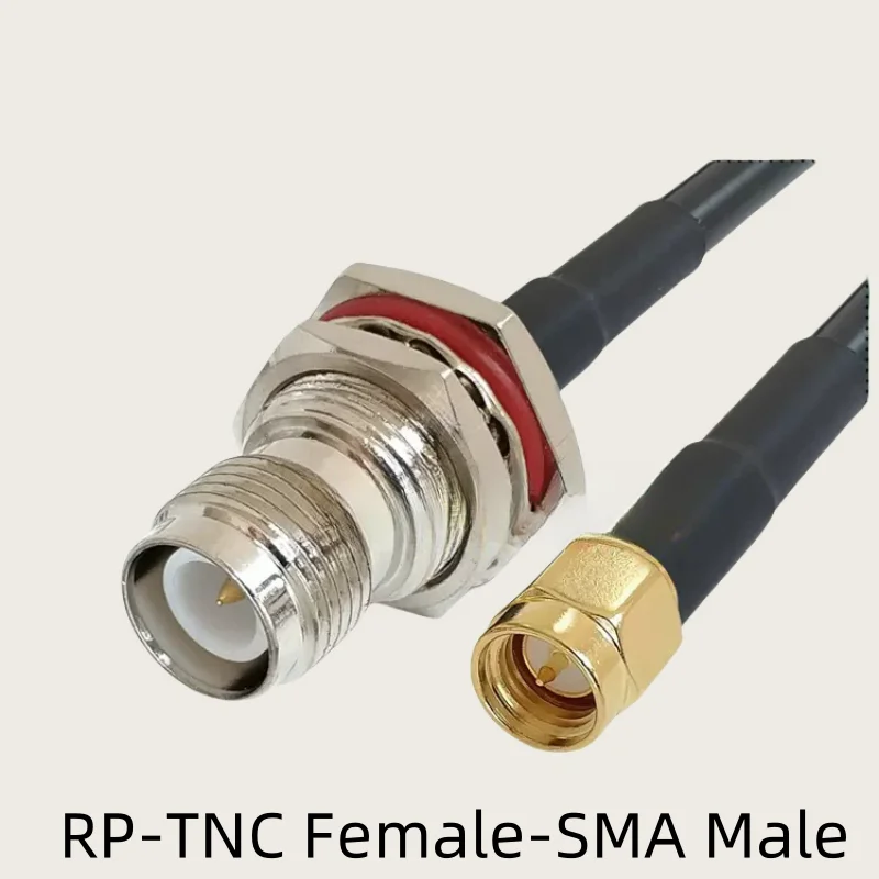 RG58 Cable RP TNC Female / Male to SMA Male / Female WiFi Antenna 50Ohm RF Coaxial Pigtail Jumper Cables