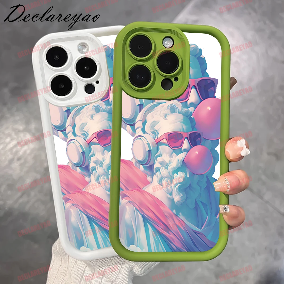 DECLAREYAO ماتي بولي يوريثان لينة خفيفة سليم حالات ل VIVO iQOO X200 V9 G2 X70 Y04 S19 V20 X100 Z3 V11 55 Z7i Y1 يغطي حافظة للصدمات
