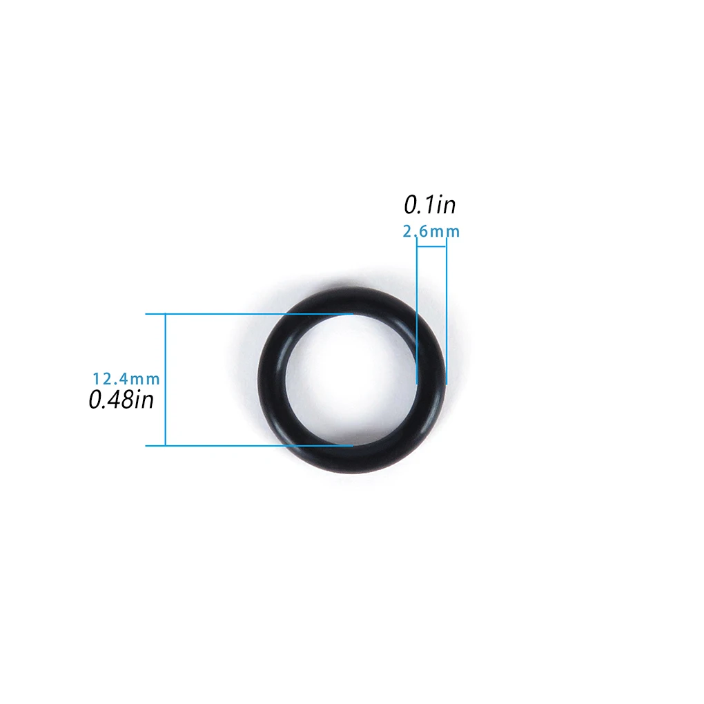 20PCS O Ring Round Smooth Sealing Gasket Washers Inflation Button Tank