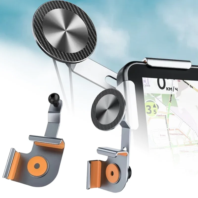 

Для Tesla Model Y 3 2022-2025 магнитный базовый кронштейн автомобильный держатель телефона центральный экран управления магнитный всасывающий навигационный держатель