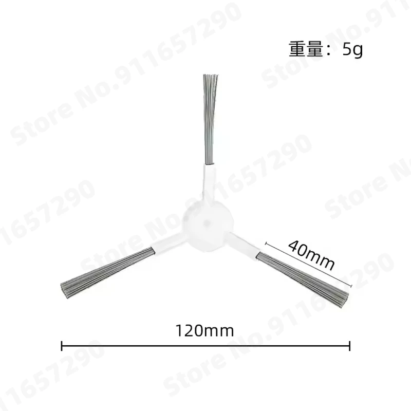 Do odkurzacza robota Xiaomi X20 + / X20 Plus Części Akcesoria Główna szczotka boczna Filtr Hepa Ściereczka do mopa Wymiana worka na kurz