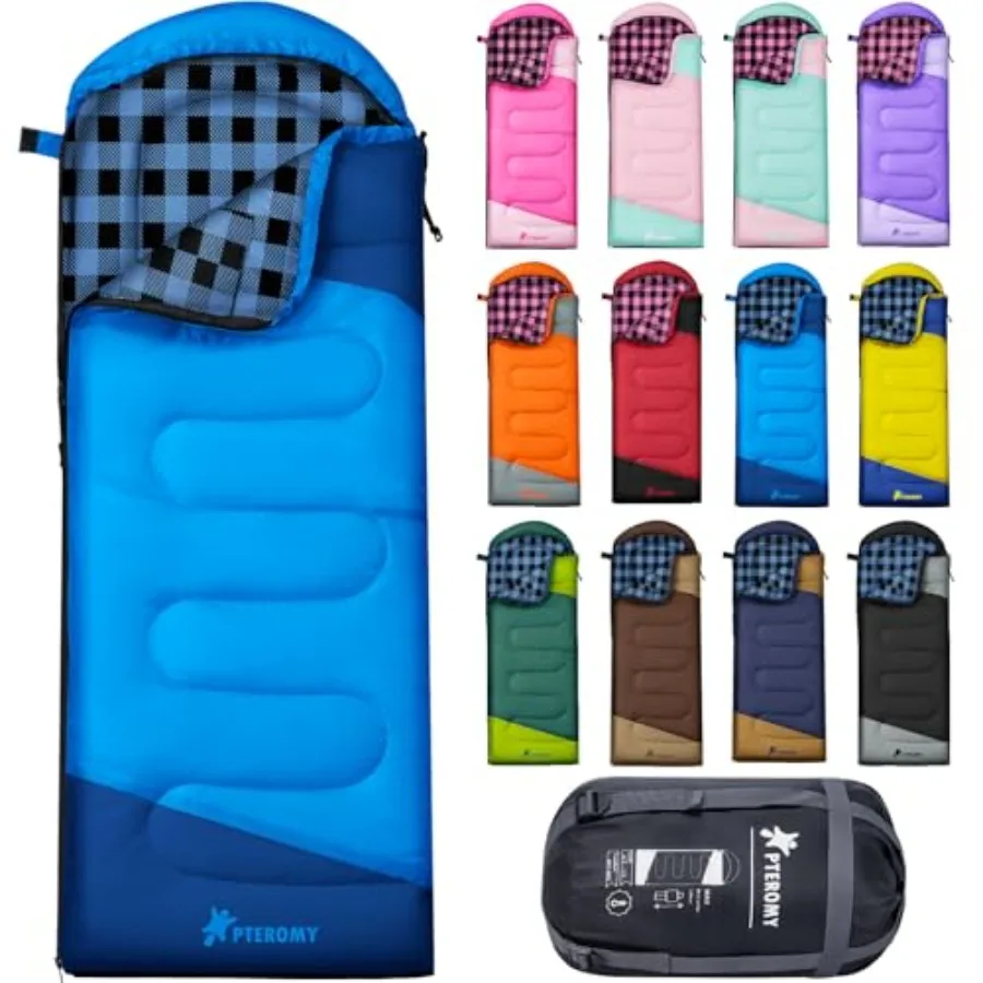 

Легкий, машинная стирка, водонепроницаемый спальный мешок для взрослых, незаменимый для кемпинга и походов в холодную погоду.