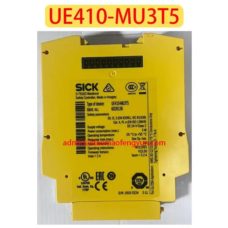 UE410-MU3T5 Brand new Safety relay 6026136，UE410 MU3T5，Fast shipping