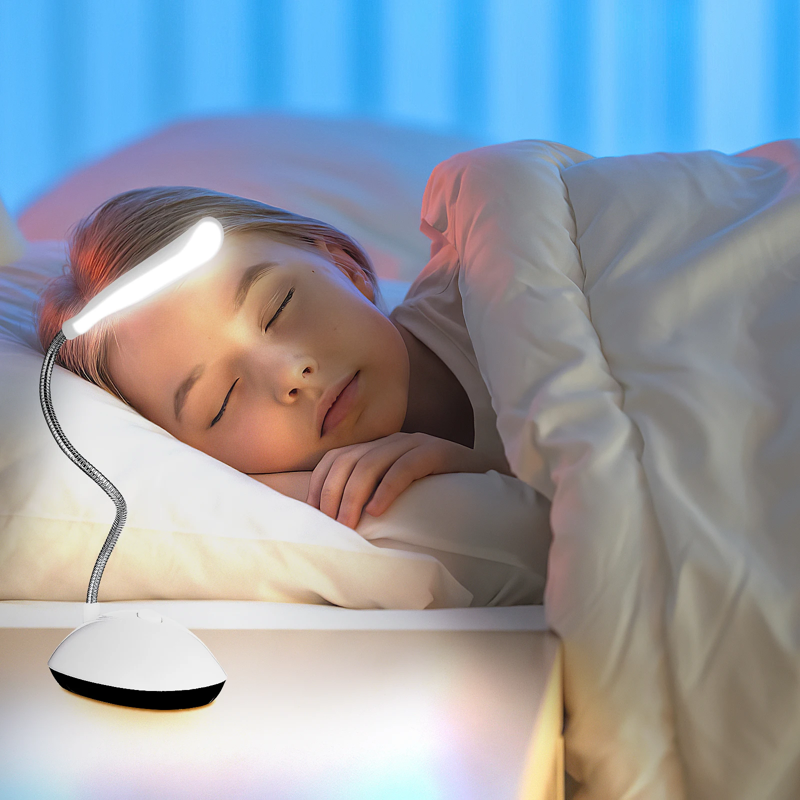 

Foldable Desk Lamp Light Powered Lightweight Practical Gift Desktop Reading illumination durable
