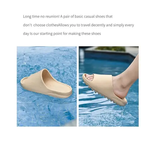 8 best sales herr Yeezy-slippers - №4