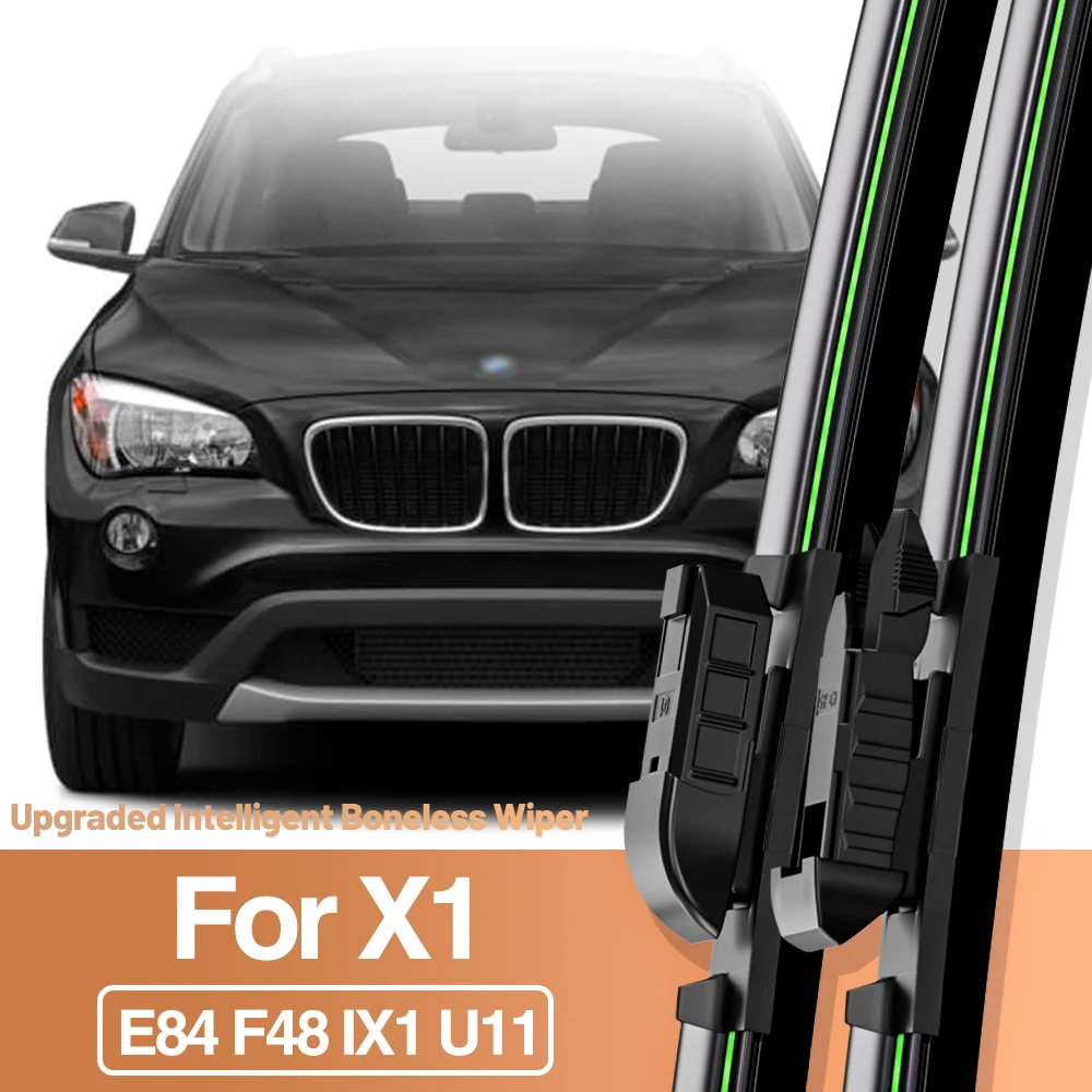 

2pcs For BMW X1 E84 F48 IX1 U11 2009-2024 Front Windshield Wiper Blades Windscreen Window Accessories 2012 2015 2018 2020 2023