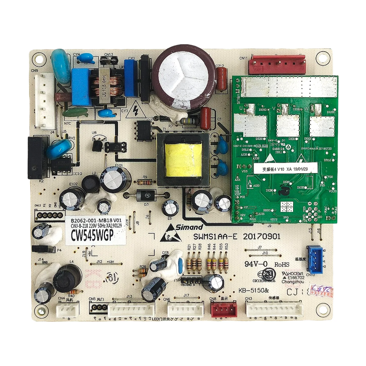 new for Skyworth refrigerator Computer board B2062-001-MB18 owersupply boardControl board CW545WGP