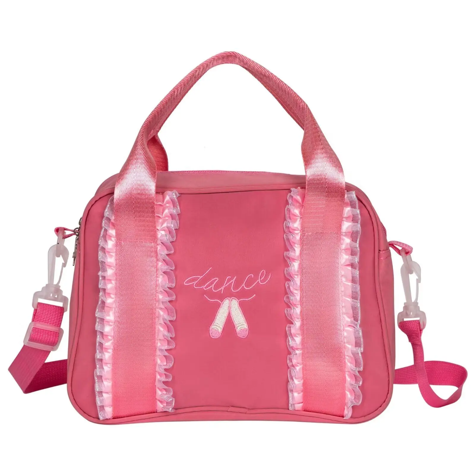 Girls Dance Bag, Toddler Ballet Shoulder Bag, Ballet Kids Pink Crossbody Small Bag, Pink Handbag