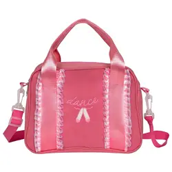 Girls Dance Bag, Toddler Ballet Shoulder Bag, Ballet Kids Pink Crossbody Small Bag, Pink Handbag