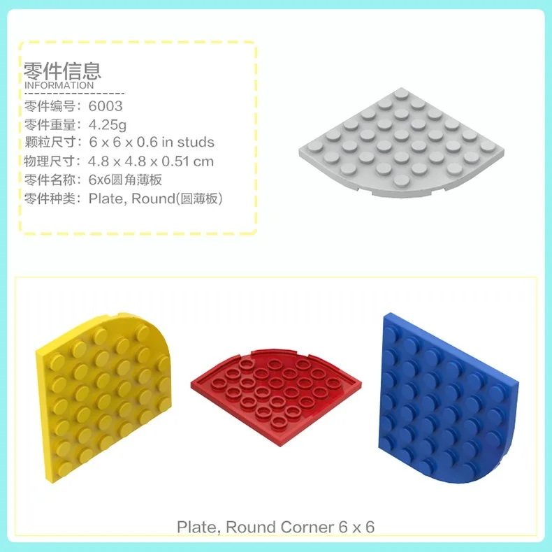 MOC 50g Technical Parts Kit 2654 3614a 4032 4073 6003 26047 30357 33291 35480 60474 Car Model Building Blocks Accessories