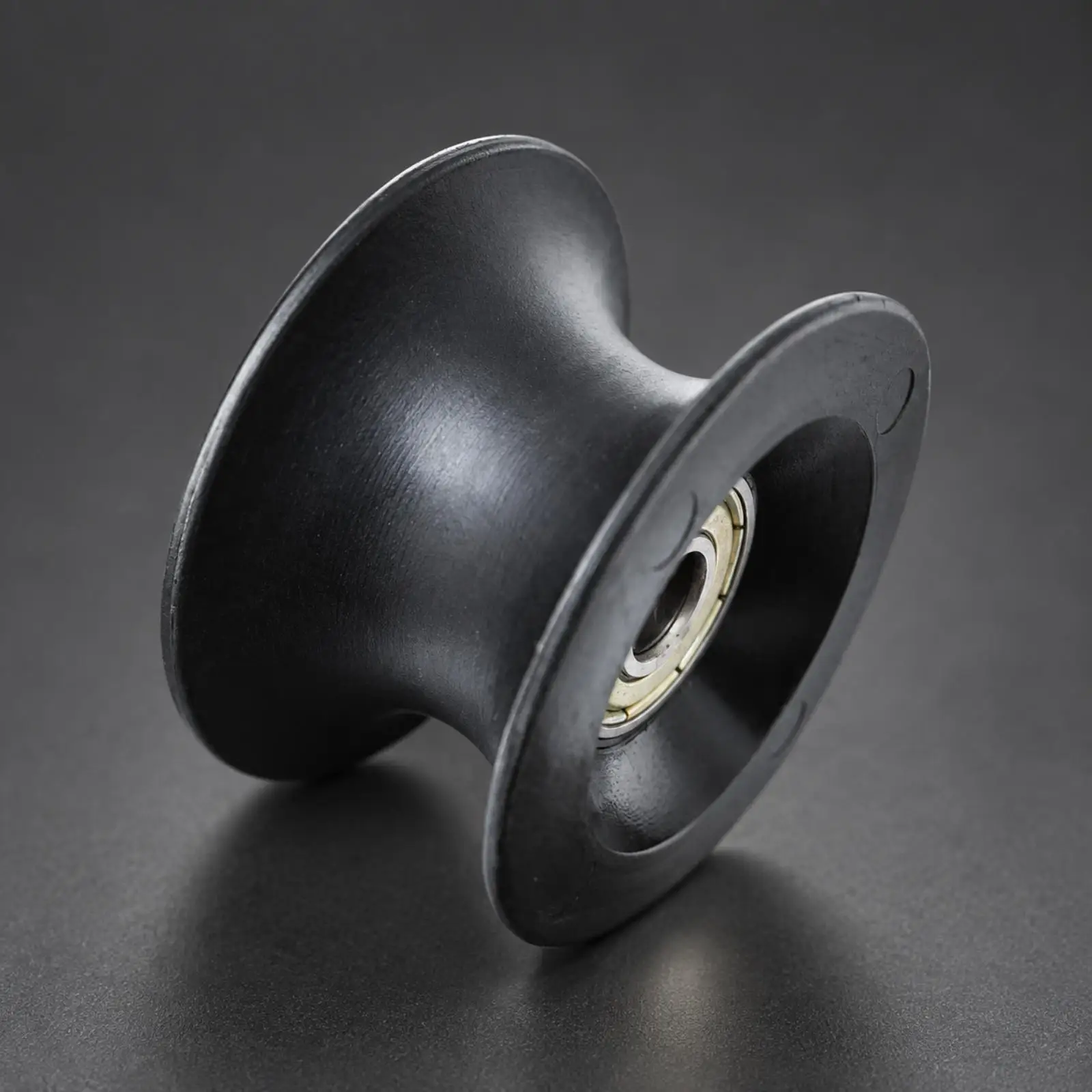 Durable Plastic Rail Wheel with Metal Bearing for Rowing Machine and Ab Trainer 25mm Tube Repair Component
