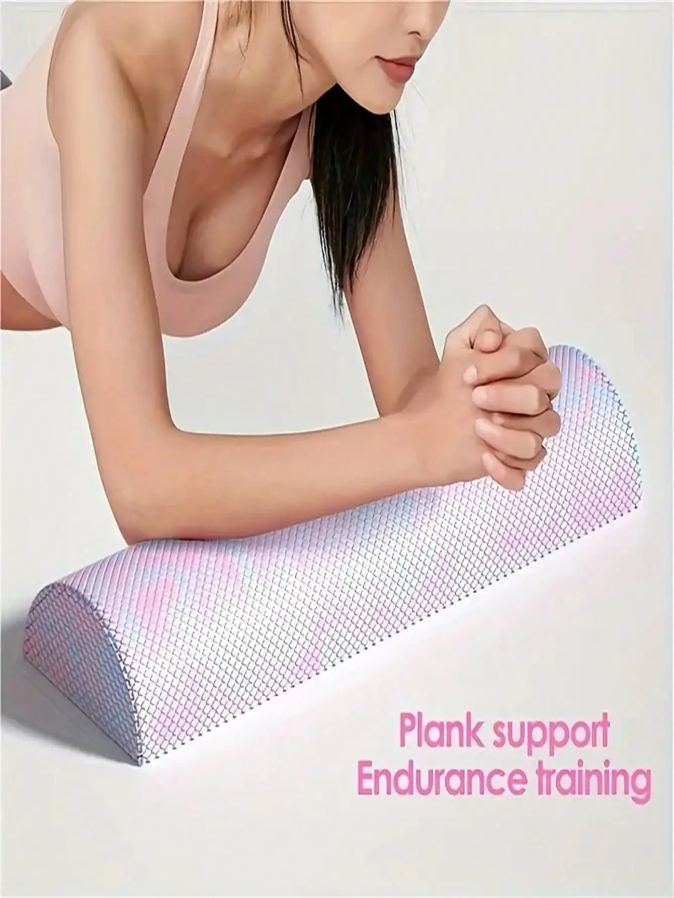1Pc Semicircular Foam Roller Muscle Massage Relaxation Solid Yoga Column