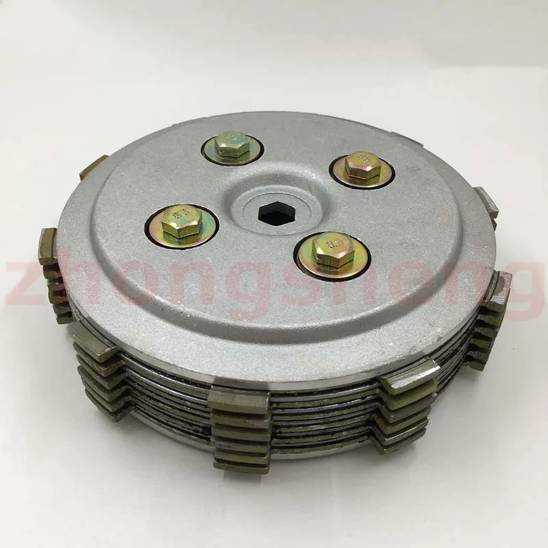 Motorcycle Clutch Assy for YAMAHA YBR250 FAZER250 XTZ250 YS250 YBR YS FAZER XTZ 250  ( 6 PCS) Friction Plates Kit Sit Clutch