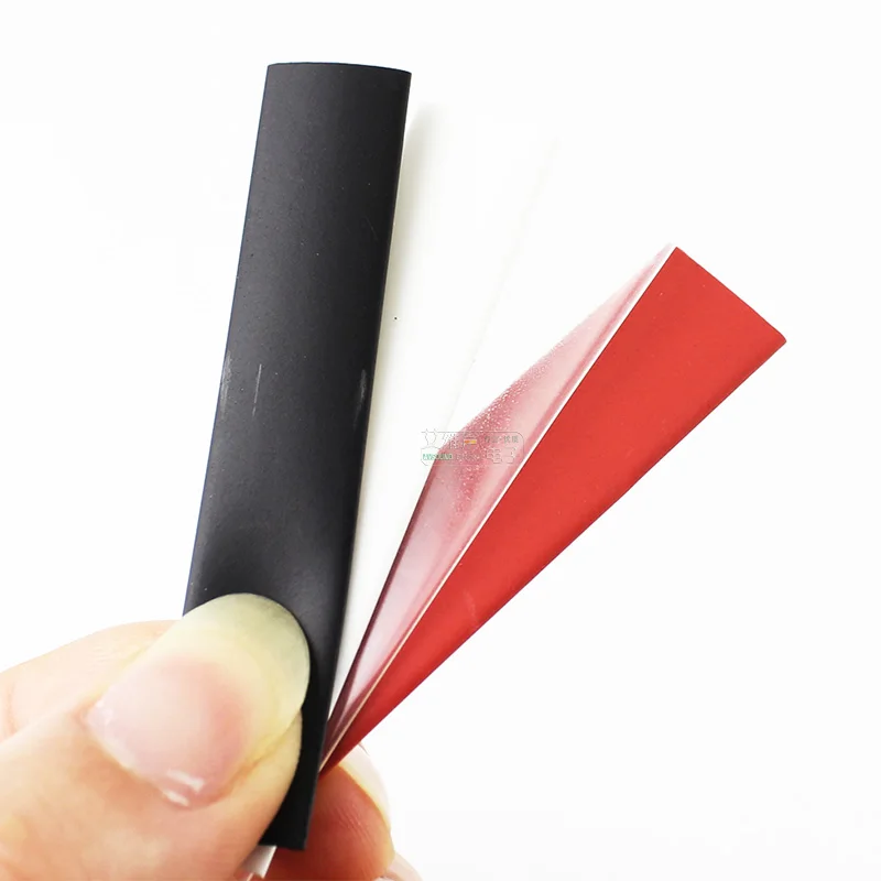 AVSSZ 1m bezworkowy kolor termokurczliwa rurka ciepła rękaw termokurczliwa rurka przyjazny dla środowiska kabel Audio tuleja izolacyjna