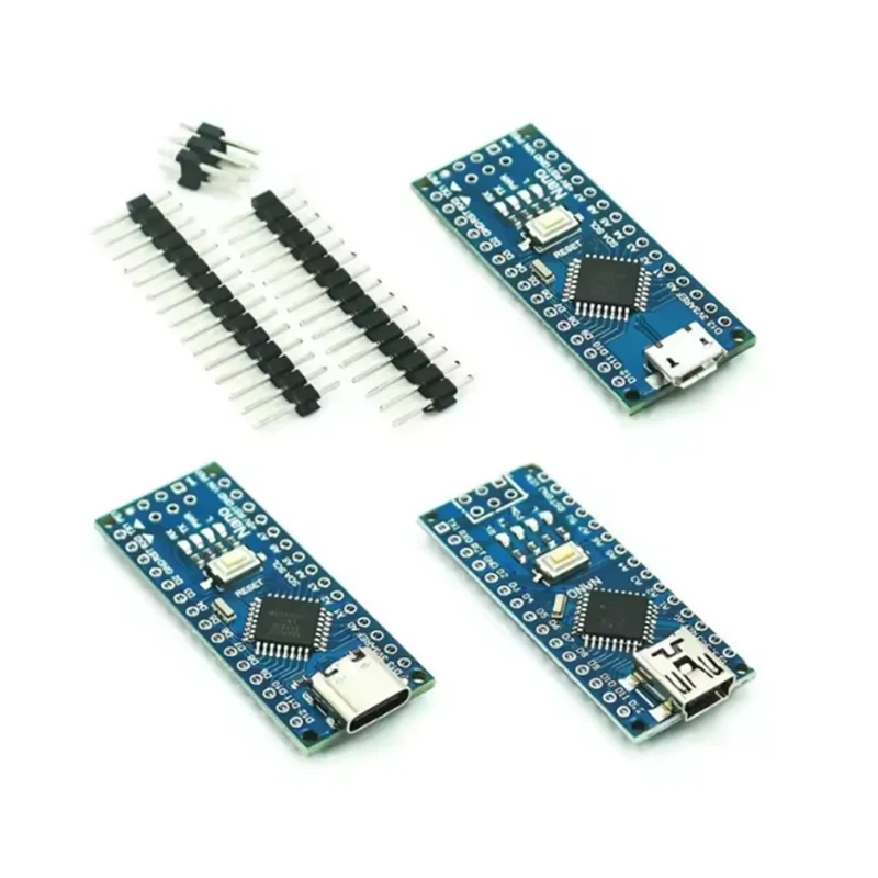 For nano Mini / Type-C / Micro USB With The Bootloader Compatible Red Controller for Arduino CH340 USB driver 16Mhz ATMEGA328PB