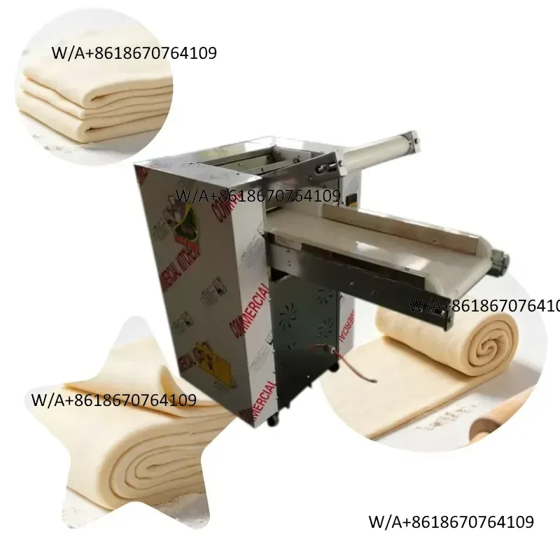 Durable Automatic dough leveler, dough press for smooth forming of irregular dough in the baking and catering industries