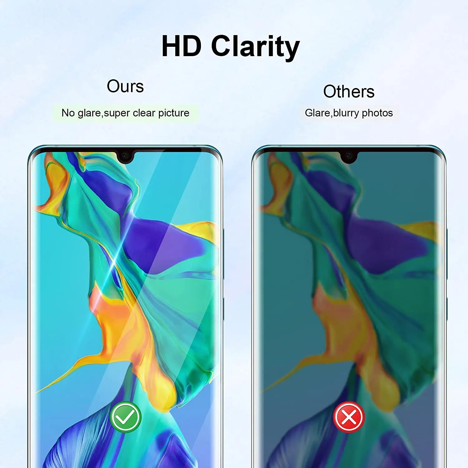 1/4Pcs 3D folia ochronna na ekran do Huawei P30 Pro P30Pro szkło hartowane