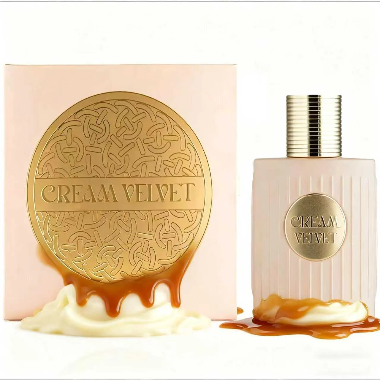 

Cream Velvet Perfume 3.4 OZ EDP Spray - Gourmand Fragrance Creamy Butter Golden Caramel Fresh Heavy Cream Perfume Caffe Latte