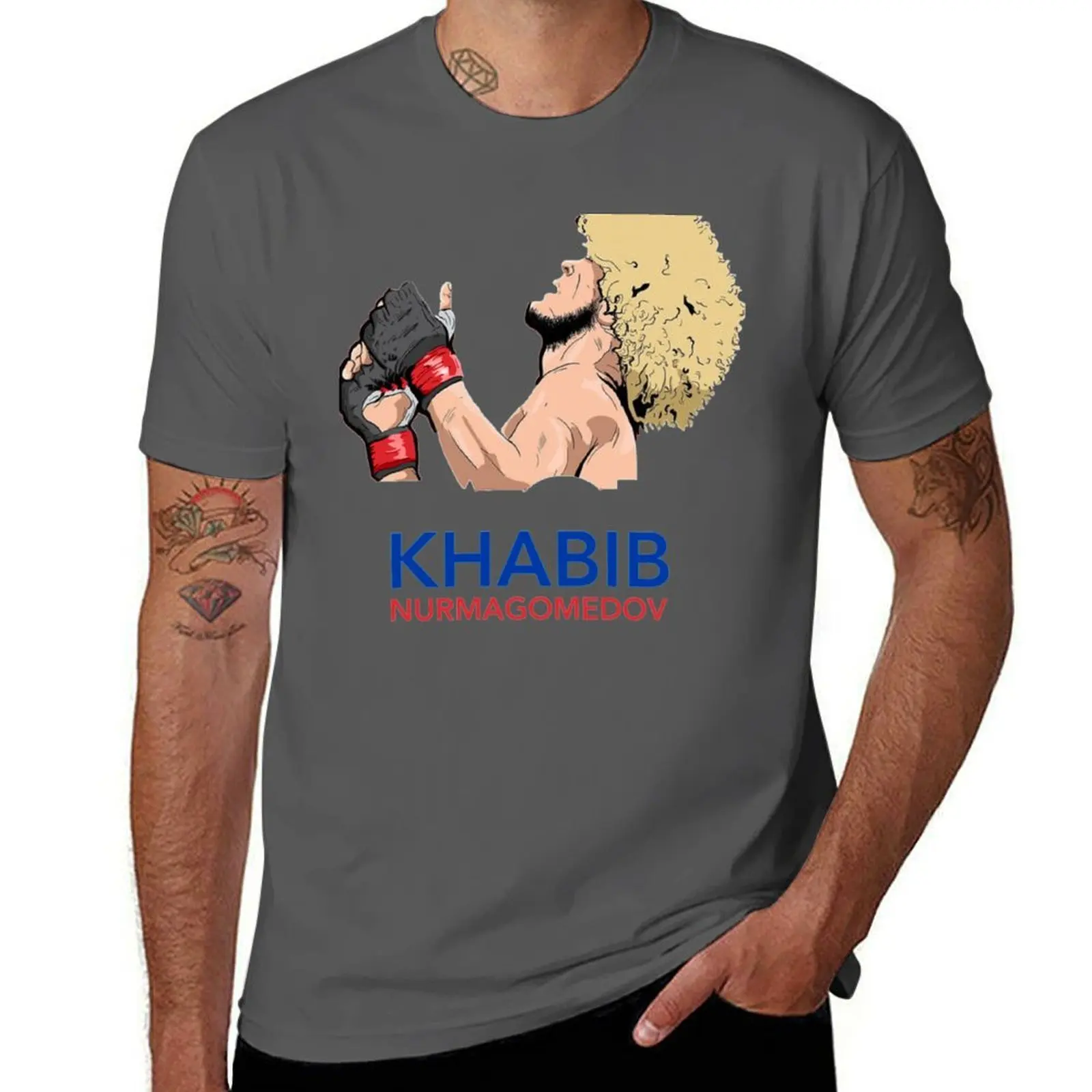 khabib nurmagomedov the eagle Essential T-Shirt UV Protection Outdoor Tee Shirt