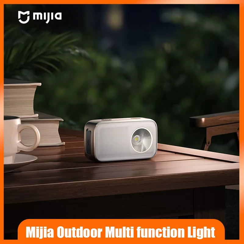Mijia Outdoor Light Multi functional Light Detachable Riding Light Flashlight Dual purpose IPX6 Waterproof Camping Equipment