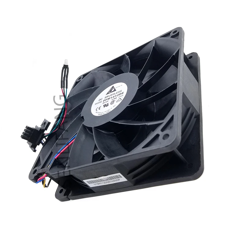 Original For PFM1412DE 14cm 14038 140x140x38mm DC12V 5.04A Server cooler large air volume supercharged cooling fan