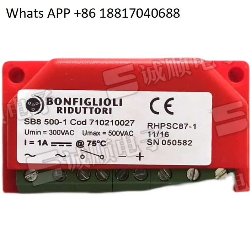 SB8 500-1 710210027 300 Vac 500 1A BONFIGLIOLI RHPSC87-1