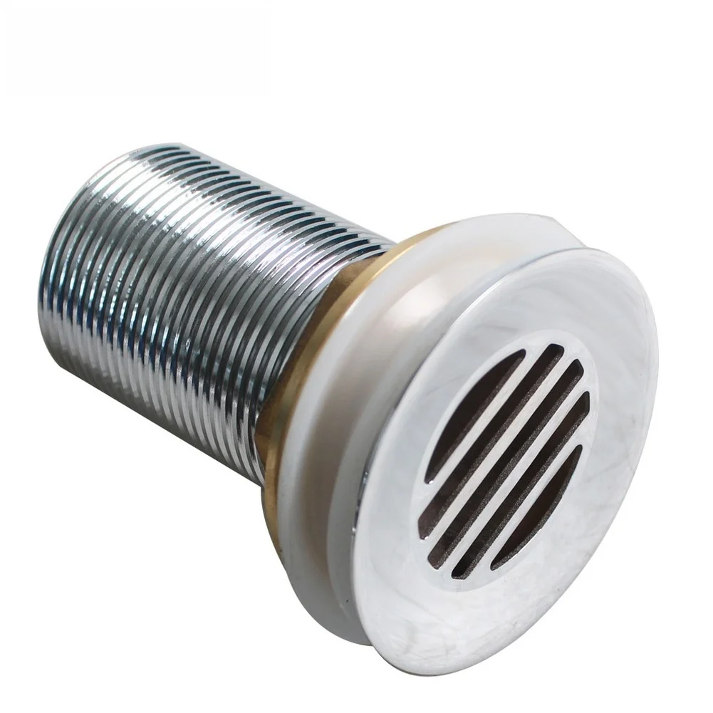 1 Piece Brass Push Up Sink Drain Flap Type Waste Strainer For Bathroom Basin Copper Plumbing Fixture