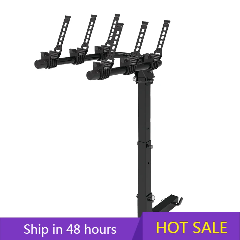 

POWER LEAP Hitch Bike Rack for 2 Bikes Carrier Hitch Bicycle Rack Universal Aluminum Carrier Mount Car Bike Roof