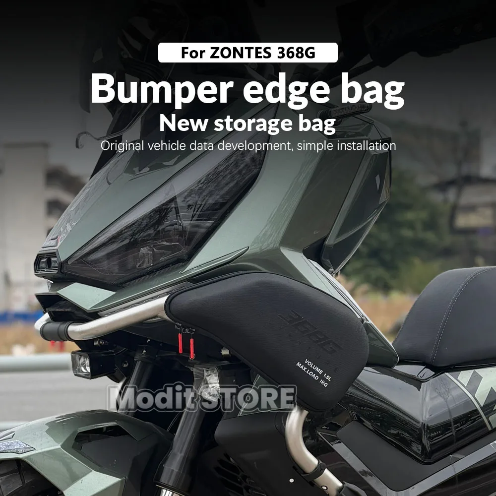 For ZONTES 368G 368 G Motorcycle Accessories Side Frame Bag