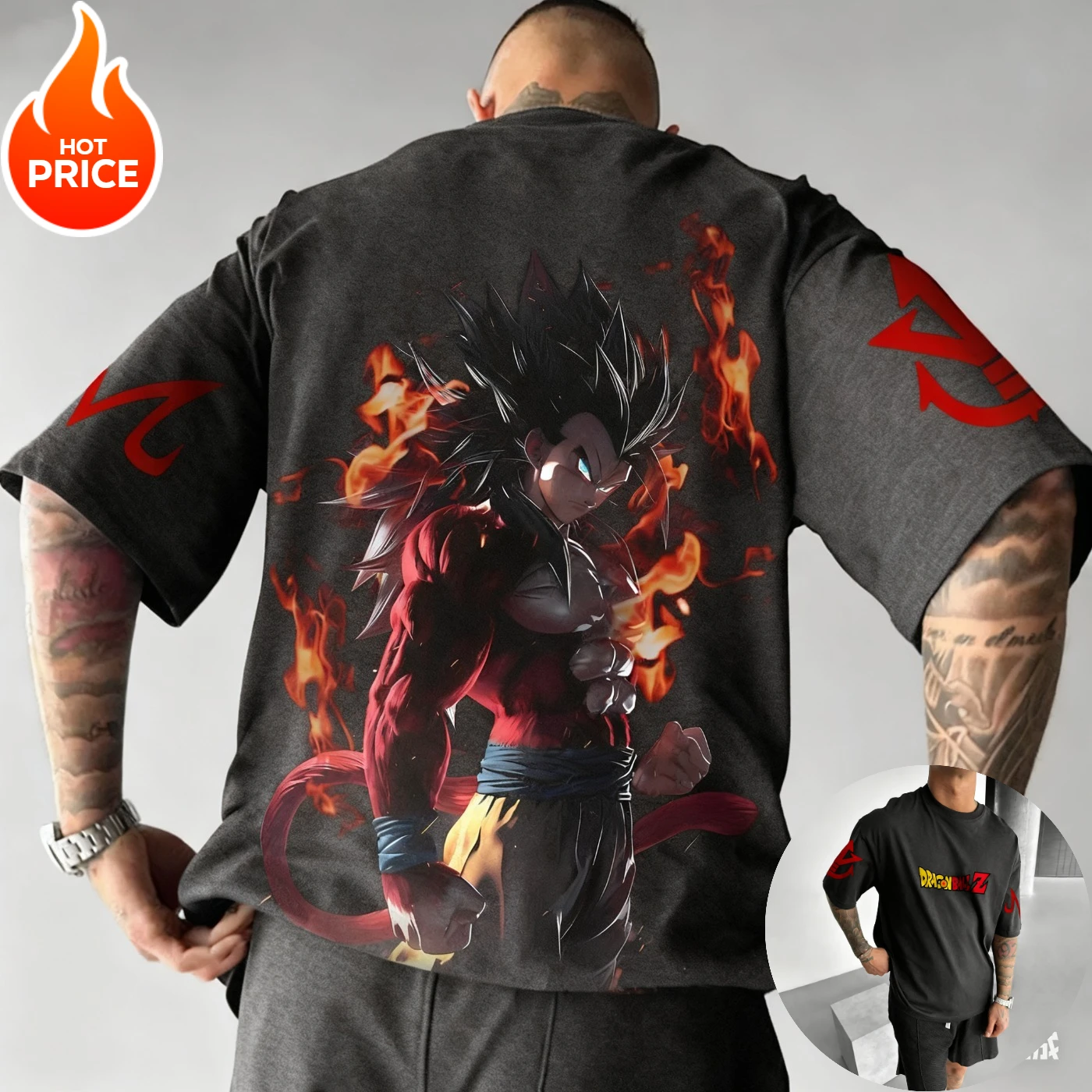 Super saiyan dragon ball son goku harajuku verão camiseta masculina oversized vintage streetwear feminino casual manga curta unisex