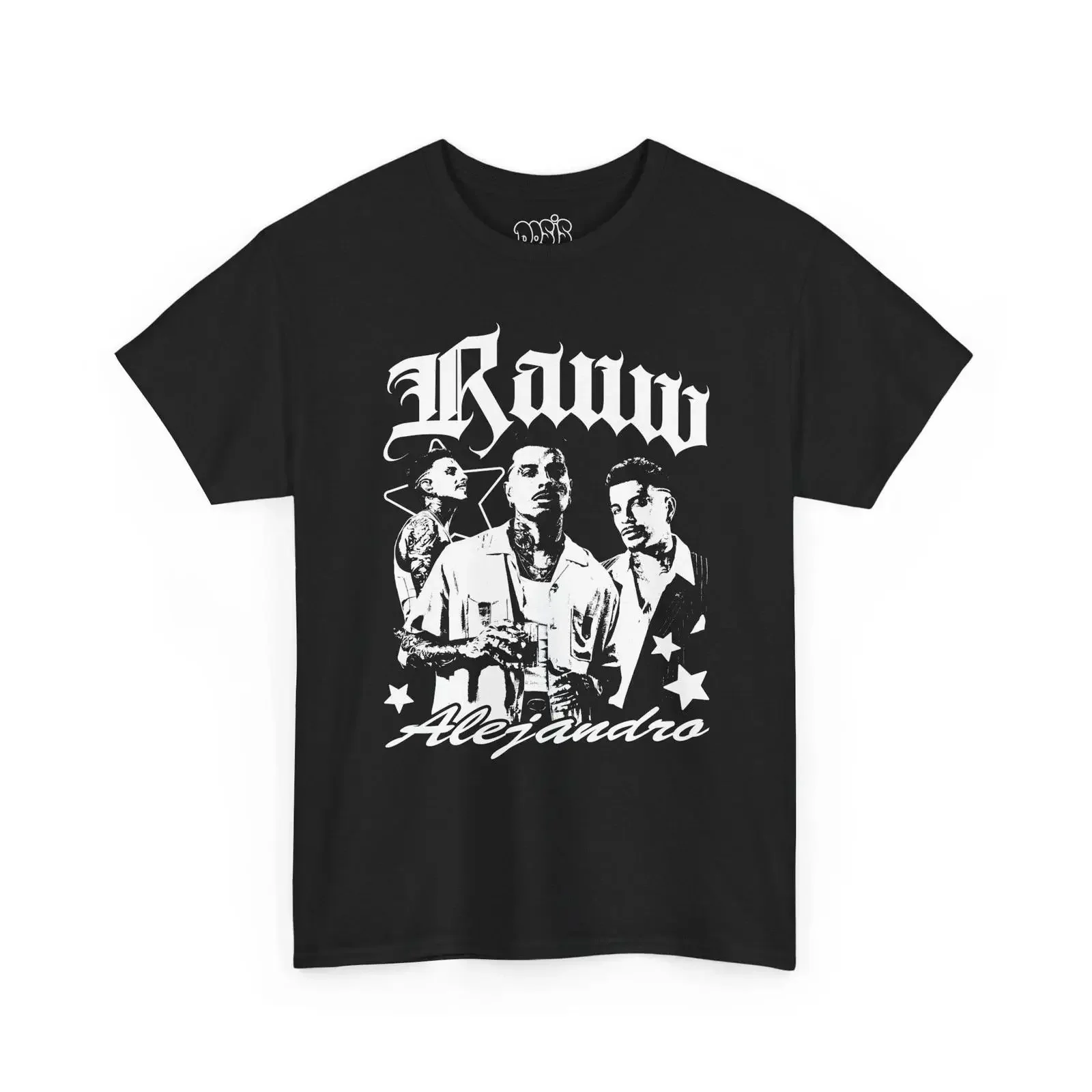 Rauw Alejandro Vintage Retro T Shirt Fan  vintage Washed Breathable Casual Stretched graphic Top For Everyday Wear Soft