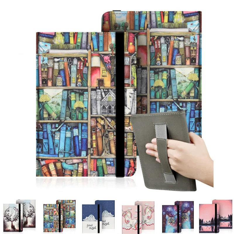 Cute Universal Cover for Pocketbook 616/627/632 622 623 Basic 2 Touch Lux2 Touch 1 2 614 615 624 625 626 Ebook HandStrap Case