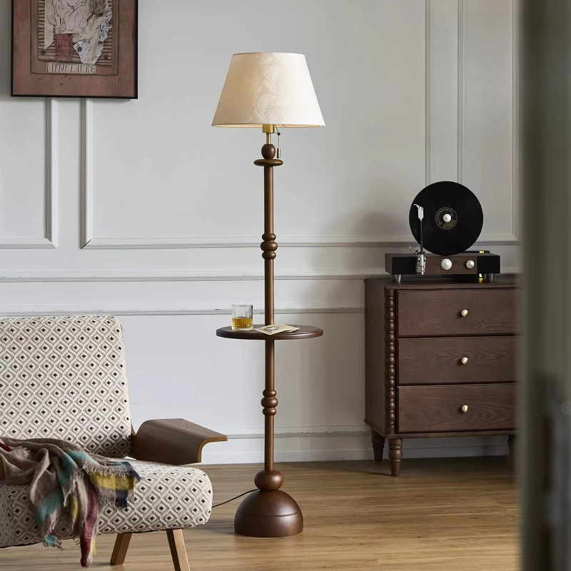 

Floor lamp medieval living room sofa next to bedroom French retro shelf edge few one body high-end atmosphere solid wood