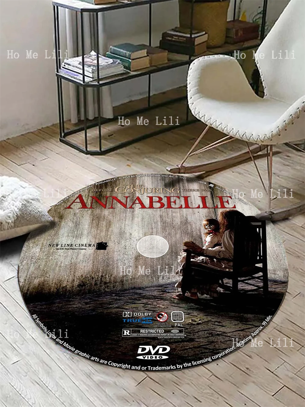 Movie CD Rug DVD Carpet Creative Round Mat Gift Souvenier Home Decoration Rugs For Kitchen Bedroom Living Room
