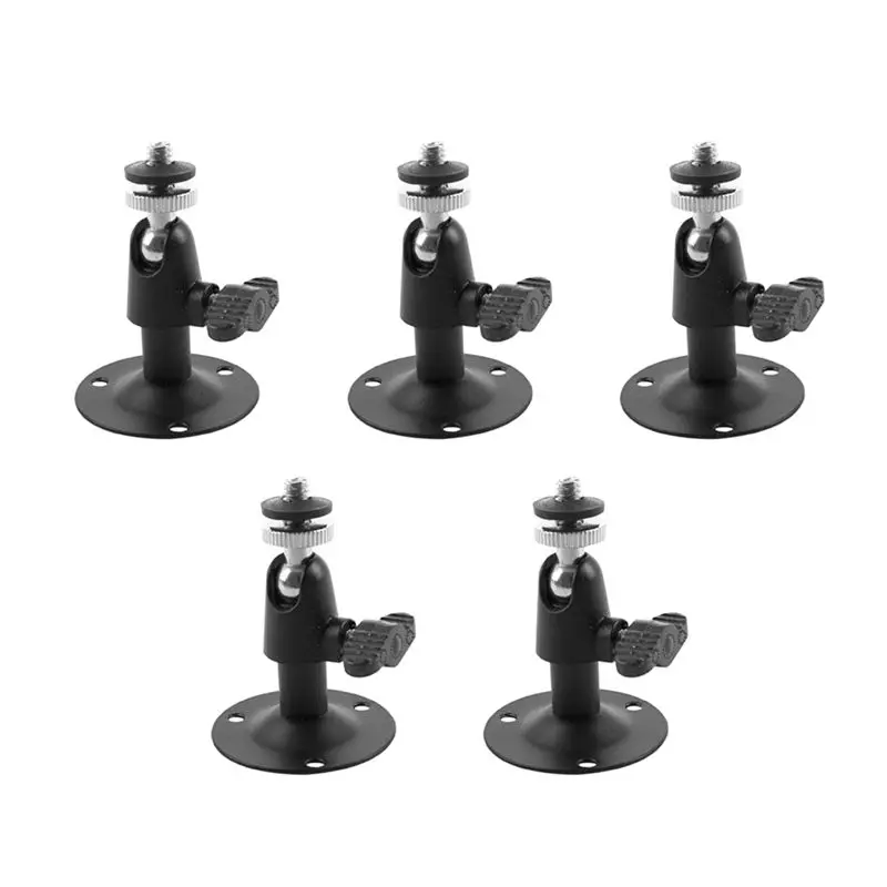 5Pcs 2.6 Inch High Wall Ceiling Mount Stand Bracket For Security CCTV Camera