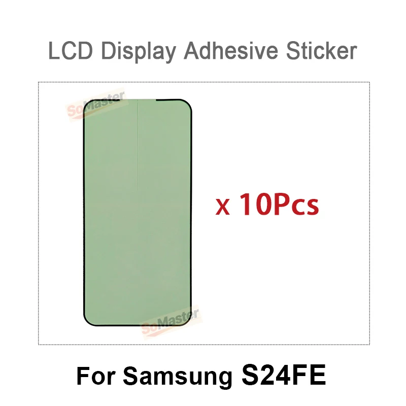 10Pcs LCD Display Adhesive Waterproof Sticker for Samsung Galaxy S23 S24 S25 Plus Ultra FE Front Side Seal Tape Adhesive Glue image 2