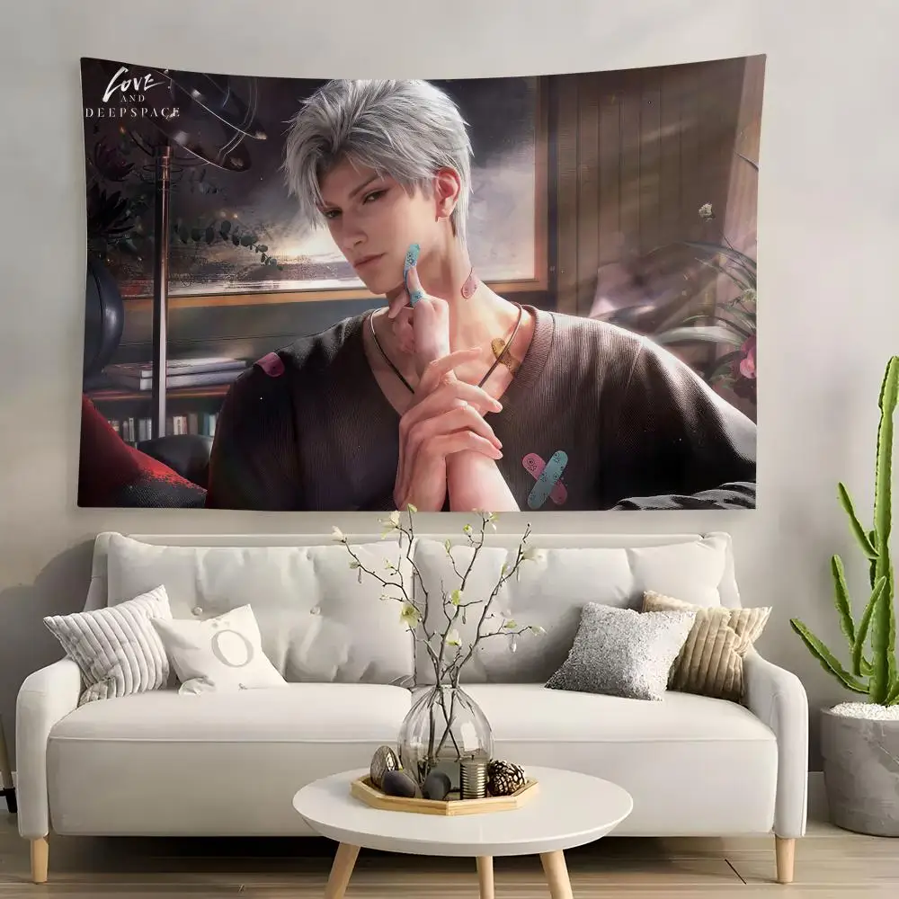 

Love Deepspace Sylus Ordinary Traces Tapestry Custom Home Living Room Bedroom wall decor Wallpaper Backdrop Cloth With clips