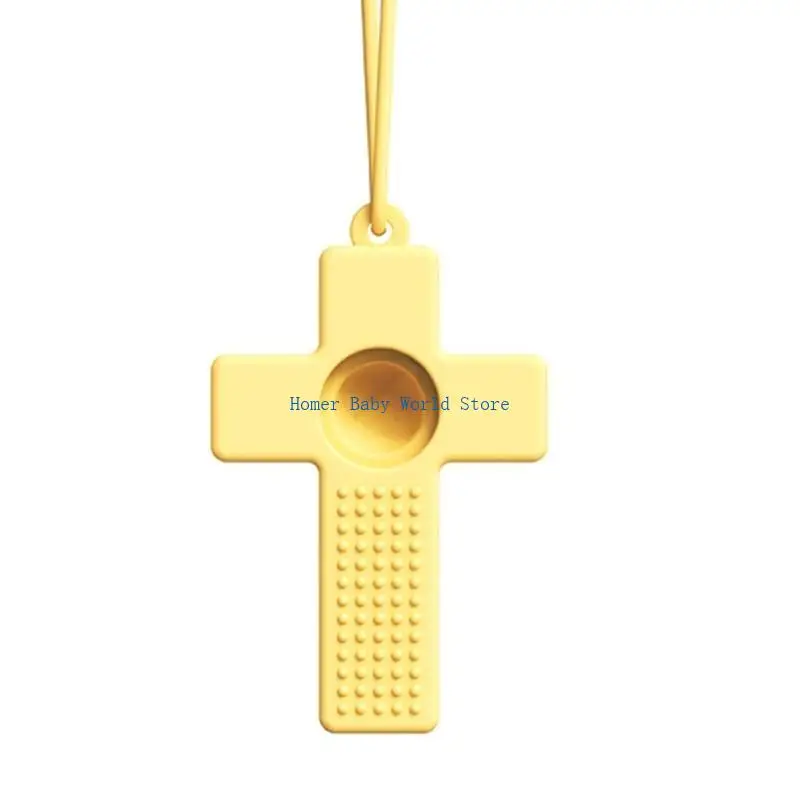 

B2QD Multipurpose Shaped Teething Toy BPAfree Teether for Babies Travel Gift