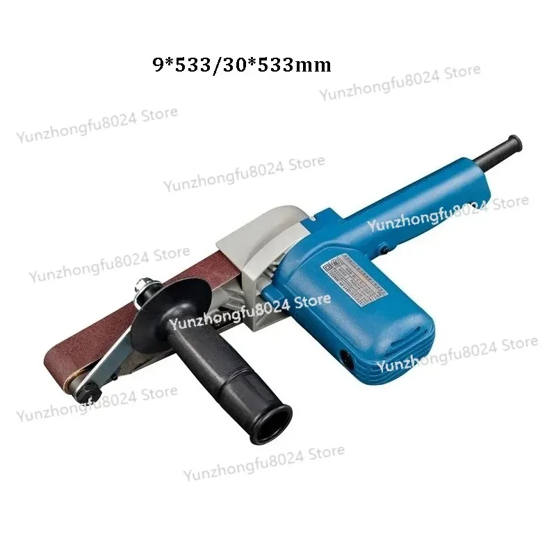 

9*533/30*533mm Belt Sander Belt Grinder Angle Grinding Machine with Sanding Belts for Wood Metal DIY Polishing Machine