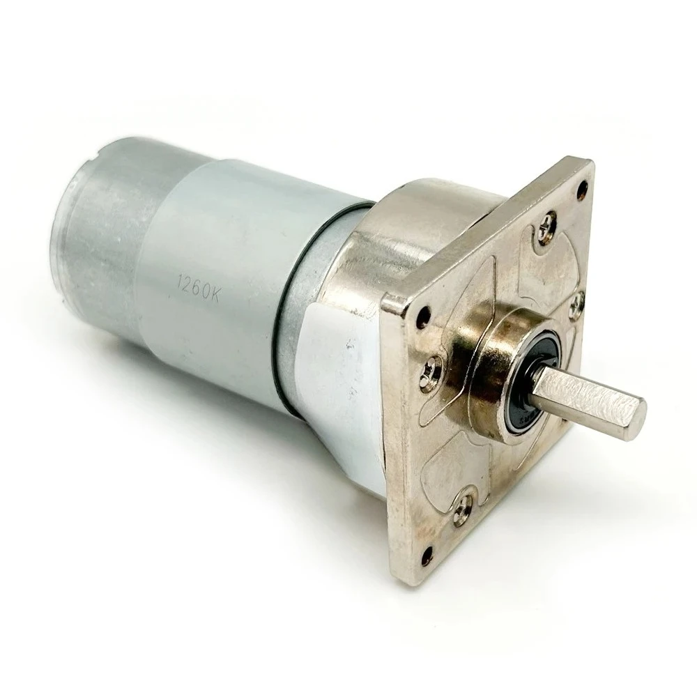 775 Geared Motor 12V Micro Reducer 35W High Torque Speed Adjustable Motor 24V DIY Slow Speed DC Motor XD-60GA775