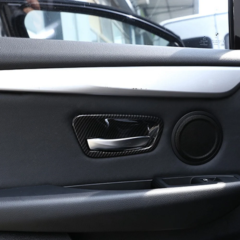 

N29R_DURABLE Накладка на крышку чаши двери салона автомобиля из углеродного волокна для BMW 2 серии